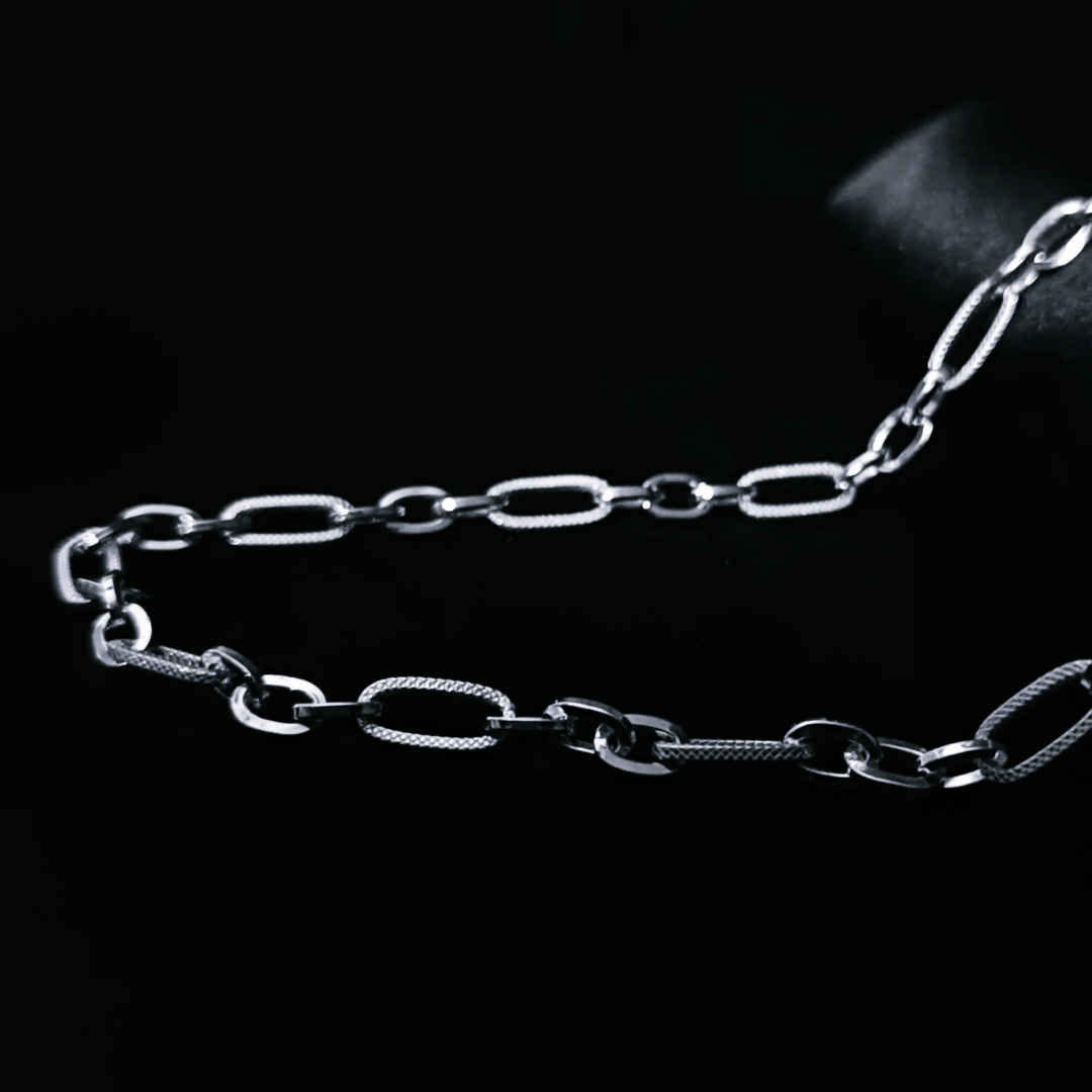 Silver Link Chain | Strong and Heavy Chain | 925 Premium Silver - Indique