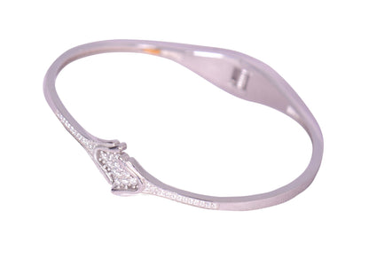 Silver Bracelet | 925 Rhodium Plated Silver | Free Size | For Women - Indique