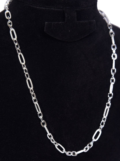 Silver Link Chain | Strong and Heavy Chain | 925 Premium Silver - Indique
