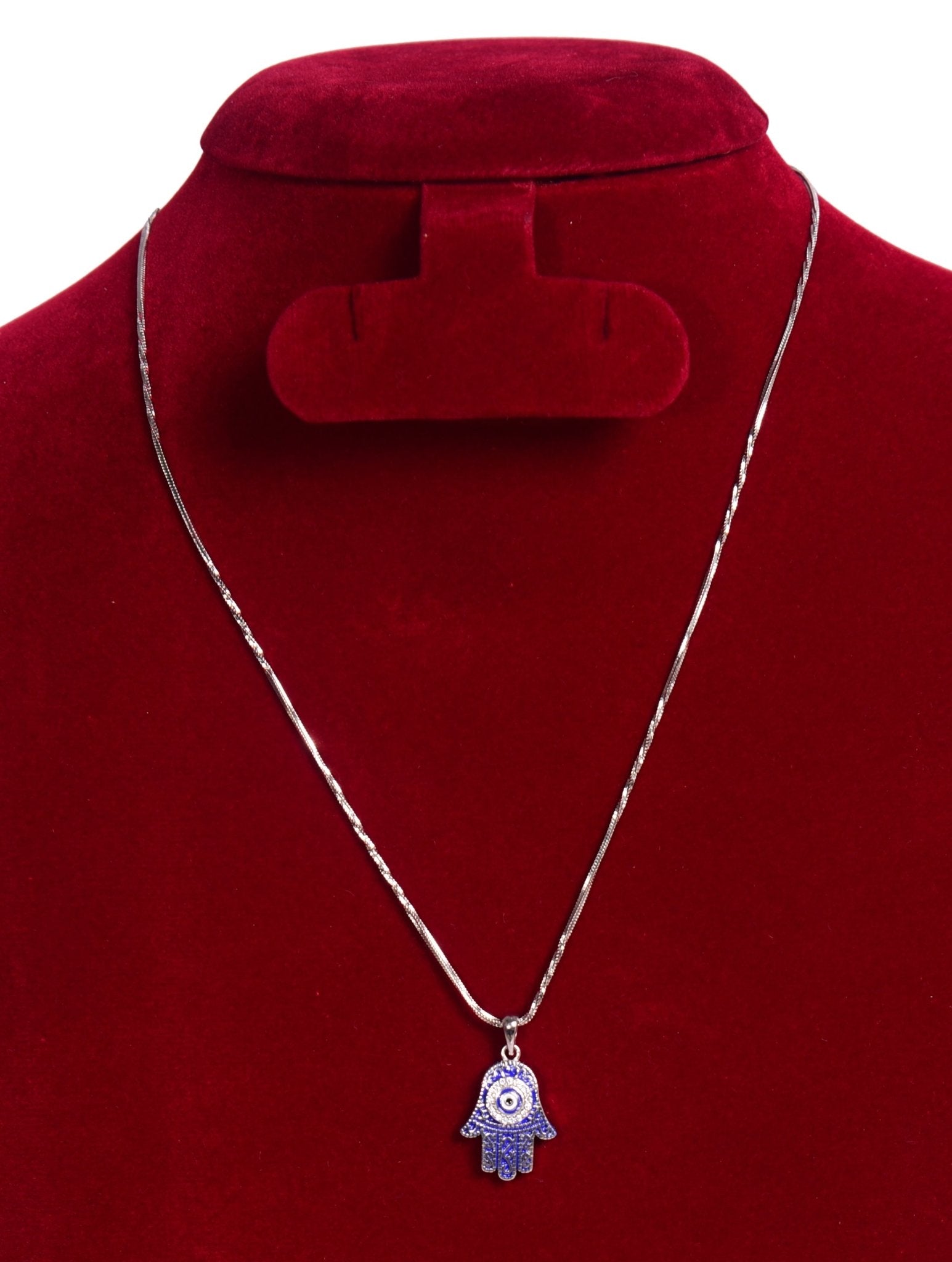 Silver Pendant Chain | Rhodium Plated | 925 Premium Silver | Women's Chain - Indique